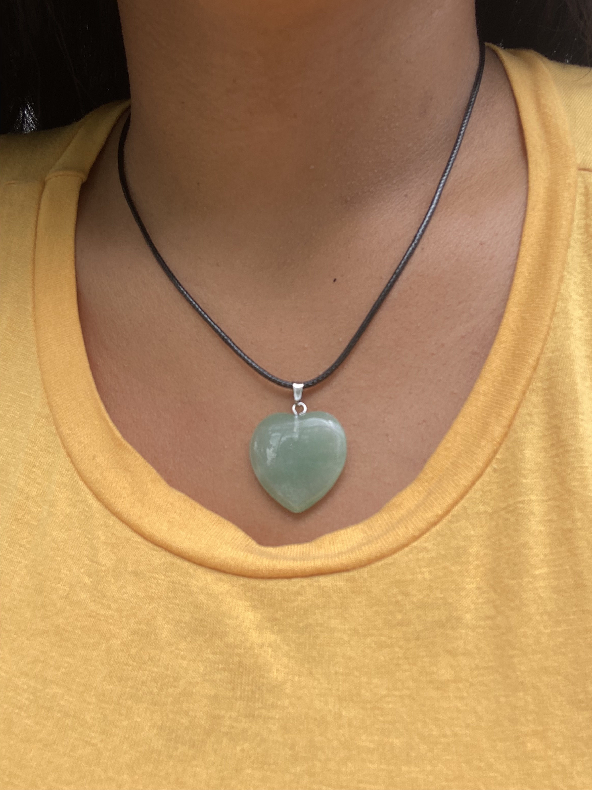 Miniatura 2 de Collar Corazón Aventurina